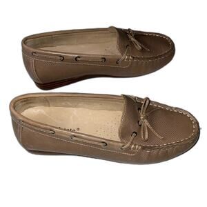 David Tate Splendid CHS19-617 Loafer Womens Size 6.5 M, taupe Leather NEW  20417